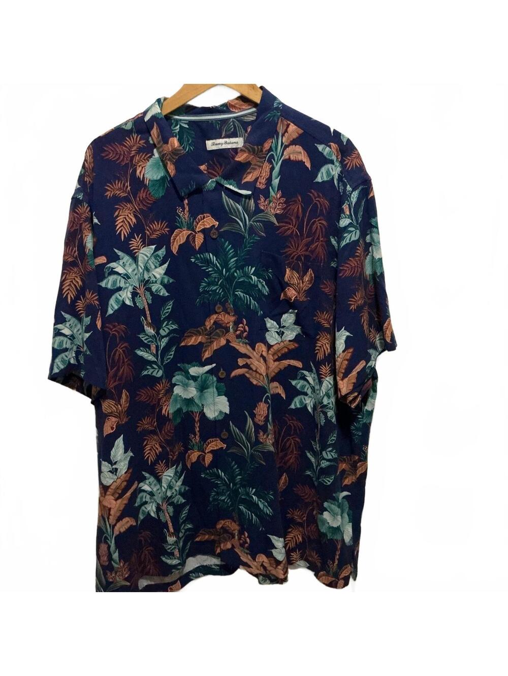 Tommy Bahama XXXL Tropical Print Short Sleeve Shirt